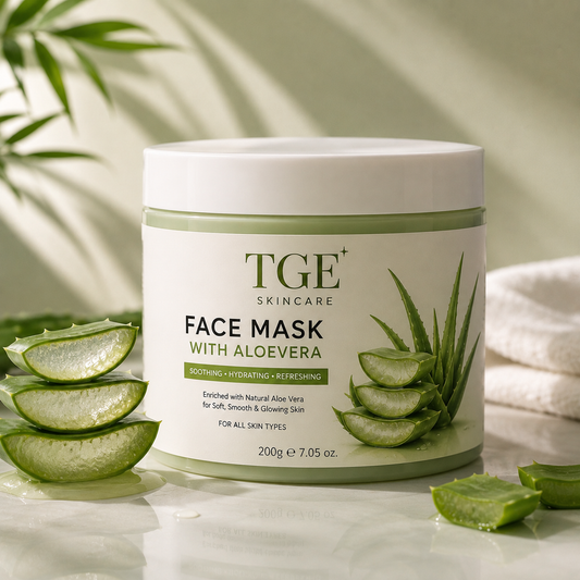 TGE ALOE VERA FACE MASK