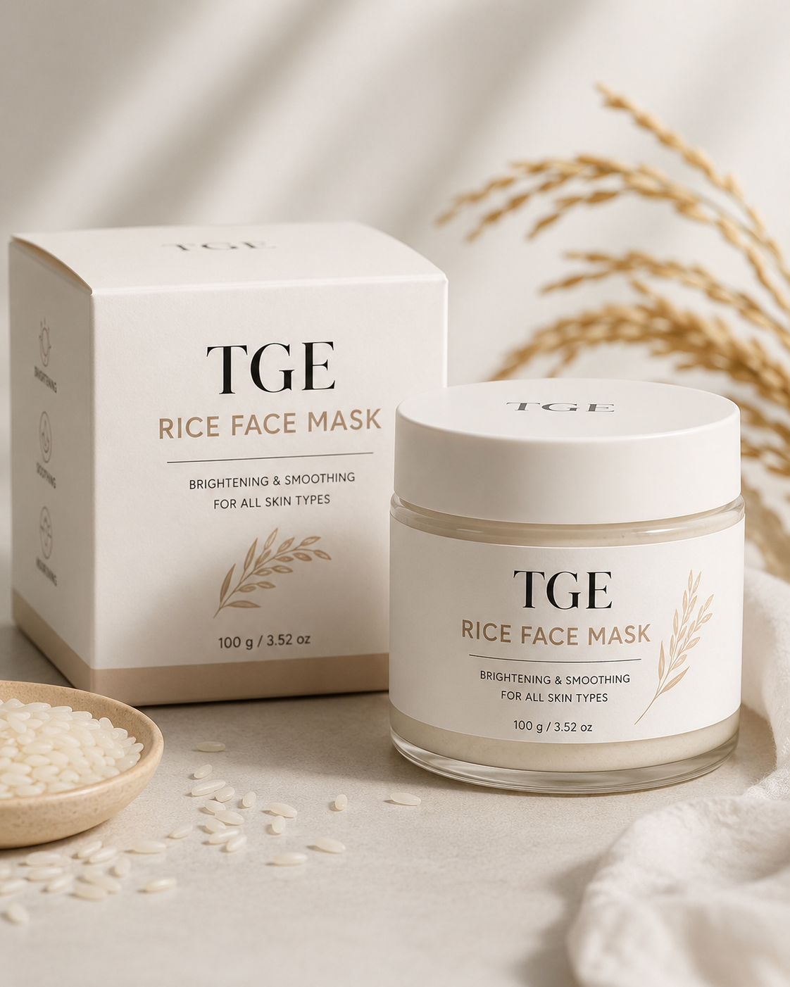 TGE RICE FACE MASK
